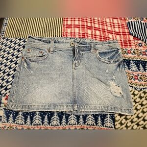 American Eagle Denim Mini Skirt